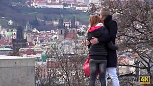 hunt4k. sexy redhead cheats on dumb bf for cash... ugh!