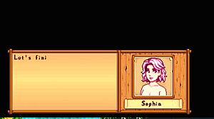 stardew sophia spies futanari lesbians in voyeur game