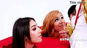 What Happens in Free Use Game with Cute Group Teens?