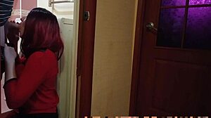 my wife sneaks off at party cuck hubby watches young lover cum on her