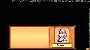stardew sophia spies futanari lesbians in voyeur game