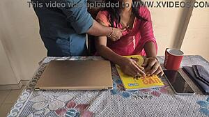 desi indian bhabhi working in office so i brutally fucked her pussy at work