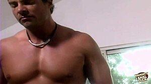 Blonde teen's ass pounded then face drenched in cum