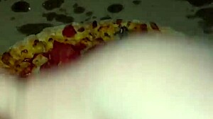 pizza masturbation cum food fetish arab teen pussy wants bbc squirting