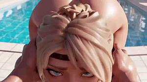 Astrid's Vacation Affair in How to Train Your Dragon Hentai.