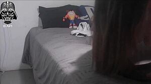 Naughty blonde and friend finger asses and suck cocks wildly.
