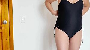 Stepmom Flashes Tits Beach We Masturbate Cum Big Pussy