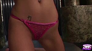smoking hot blonde babe strips heels rides cowgirl fucked doggystyle bent over big tits cumshot facial