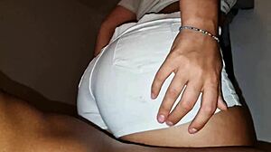 Sharing Bed Boyfriend Mom Ends Hard Homemade Sex Creampie