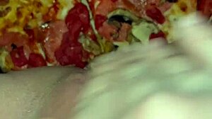 pizza masturbation cum food fetish arab teen pussy wants bbc squirting
