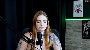 Ingridi Victoria's naughty interview full of toys and group fun on Porn Cast Brazil