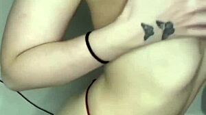 omg this horny british coed squirts everywhere in her solo toy play webcam frenzy hd