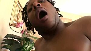 shaved milf mommy gaping ass fucked bent over doggystyle bed
