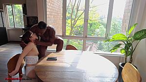 Can Petite Latina Handle That Huge Bbc On First Try?
