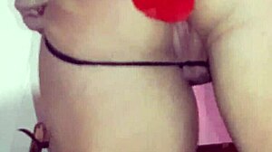 MILF Pounds Pussy And Ass With Huge Toy Collection