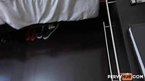 taylor blake caught spying on tony rubino's cock