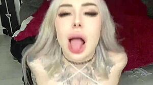 bunny girl bounces on big cock craving hot cum