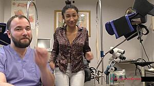 whoa miss mars is the doc's guinea pig for those wild e-stim pussy experiments!