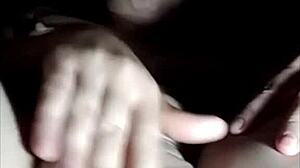 korean cam girl fingers juicy pussy to help fan cum hard