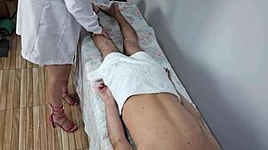usa housewife massages clients into hardcore fucking sessions