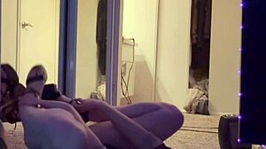 ITALIANA Big Tits MILF Artemisia Love Teases in Shorts Smoking Hot!