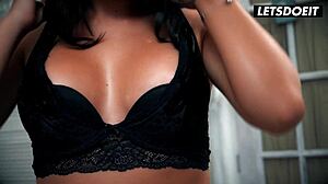 lana roy and alya stark kiss scissor and lick pussies in luxurious lesbian mansion play