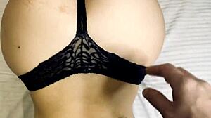 juicy booty cutie deep sucks cock doggystyle slammed cum on ass
