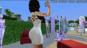 summer walker shakes big black ass outdoors bbc pounding