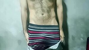 Tucacheritocacheron strips and jerks huge cock for you