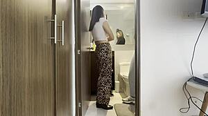 Fucked husband's friend in bathroom during his birthday party?