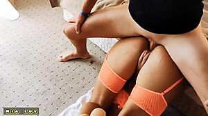 PAWG HUGE ASS BENT OVER DOGGY POUNDED TO CREAMPIE