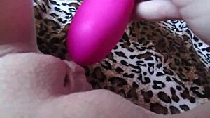 pov: my big clit drips wet from vibrator orgasm waves