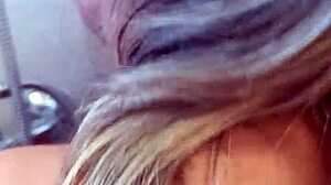 Larissa lovebomb soaks her big tits in an early september golden shower delight.