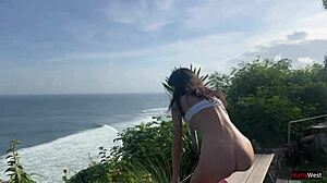 caught her outdoors? now i teach katty west public sex lessons!