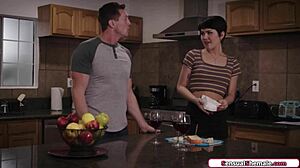 Busty Trans Daisy Taylor Teases with Anal Assfucking
