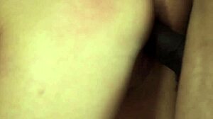 Black mama's tight pussy stretched by huge bbc in interracial pounding