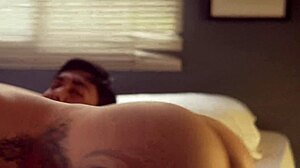 Raw gilf pounds wife's horny pussy missionary cowgirl creampie monster cock tight