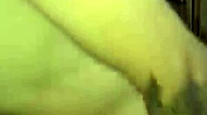 Latina milf amateur tests tattooed vagina solo first time