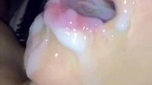 vietnamese cutie takes massive cumshot load