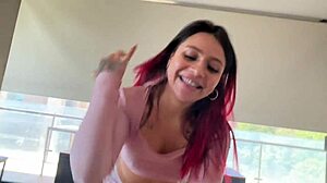 Luisa Lucifer Latina Stepsis Squirts Cowgirl on Scott Stark