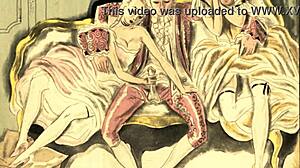 check out these vintage erotic drawings collection