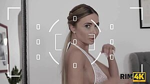 rim4k modest model begs for butthole rimjob