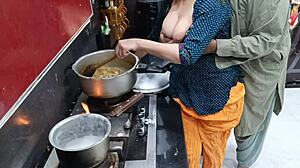 desi housewife bends for anal pounding right in her cooking kitchen?