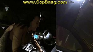 fake cop tricks teen into car outdoor public fuck reality