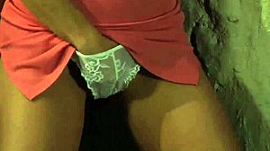 VOYEUR CATCHES SLAVE TEEN MULTIPLE ORGASMS IN LEZDOM ORGY!
