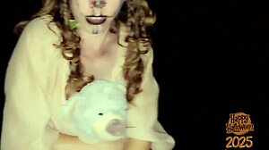 homemade halloween wife takes huge cock