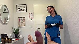 patient caught stroking during nurse's oily massage