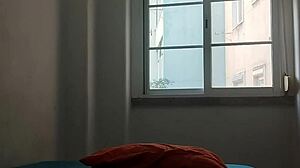 big dick guy sneaks into girlfriend's bed while she's away