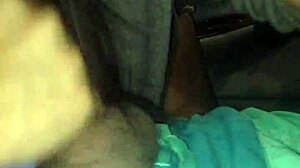 watch this submissive latina milf suck young cock hidden outdoors