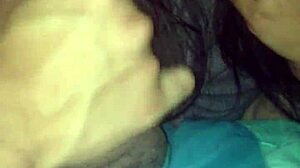 watch this submissive latina milf suck young cock hidden outdoors